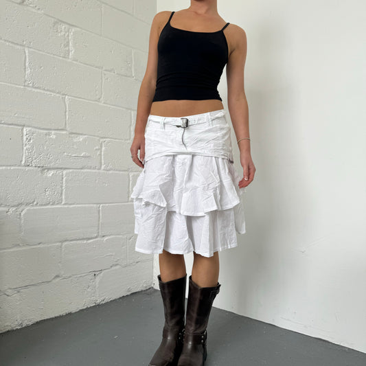 White prairie skirt